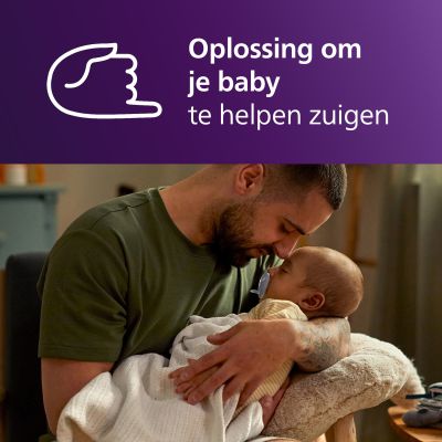 Philips Avent Soothie Hart - 0-6 Mnd - 2 Stuks - Plant-based - Blauw