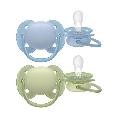 Philips Avent Ultra Soft Fopspeen - 0-6 Mnd - 2 Stuks - Plant-based Philips Avent Ultra Soft Fopspeen - 0-6 Mnd - 2 Stuks - Plant-based