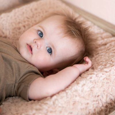 Baby's Only Aankleedkussenhoes Snow Oud Roze 45 x 70 cm