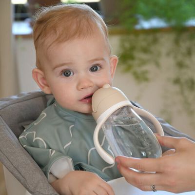 Beaba Drinkbeker Met Rietje - 300 ml - Clay Beaba Drinkbeker Met Rietje - 300 ml - Clay