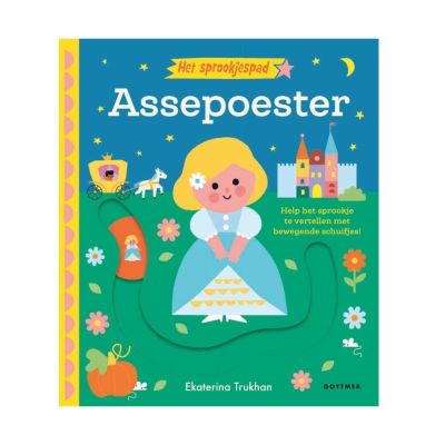 Gottmer Kartonboekje - Het Sprookjespad - Assepoester