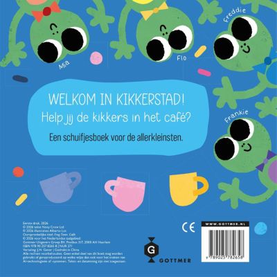 Gottmer Kartonboekje - Kikkerstad - Café