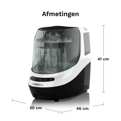 Baby Brezza Bottle Washer Pro - Black / White Baby Brezza Bottle Washer Pro - Black / White
