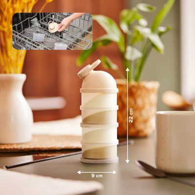 Babymoov Melkpoederdoos - Mineral Beige Babymoov Melkpoederdoos - Mineral Beige