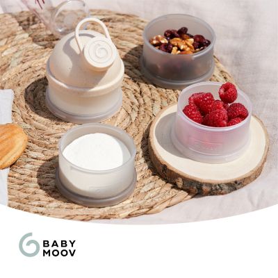 Babymoov Melkpoederdoos - Mineral Beige Babymoov Melkpoederdoos - Mineral Beige