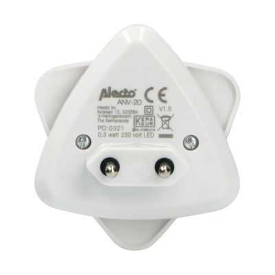 Alecto Nachtlamp - ANV20 - LED