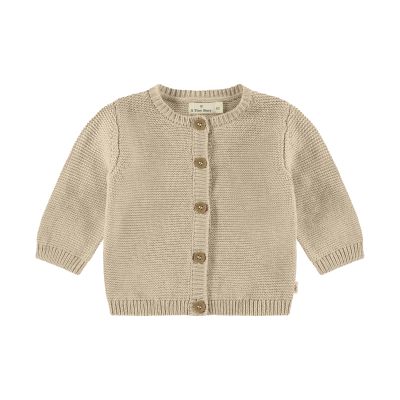 A Tiny Story Vest Oatmeal Melange 56 A Tiny Story Vest Oatmeal Melange 56