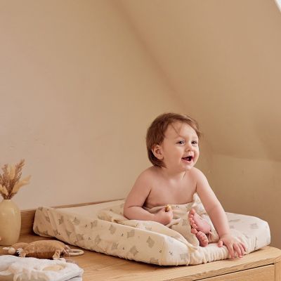 Noukie's F&O Aankleedkussen Hoes - Badstof - 45 x 67 cm - Wit Noukie's F&O Aankleedkussen Hoes - Badstof - 45 x 67 cm - Wit