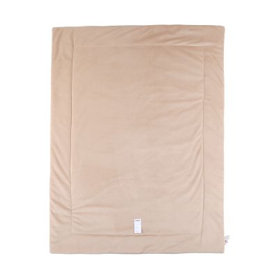 Noukie's F&O Deken - 75 x 100 cm - Veloudoux - Beige/Wit Noukie's F&O Deken - 75 x 100 cm - Veloudoux - Beige/Wit