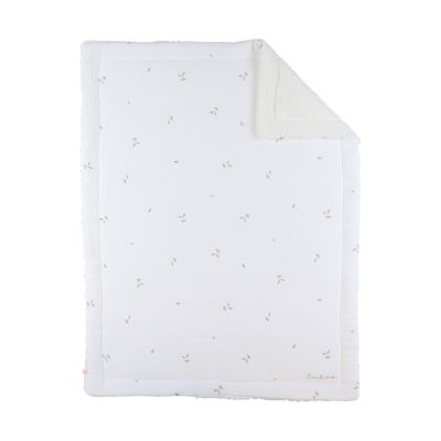 Noukie's F&O Deken - 75 x 100 cm - Mousseline/Sherpa - Wit Noukie's F&O Deken - 75 x 100 cm - Mousseline/Sherpa - Wit