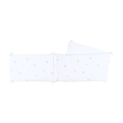 Noukie's F&O Bedomrander Met Borduursel - Mousseline - Wit Noukie's F&O Bedomrander Met Borduursel - Mousseline - Wit