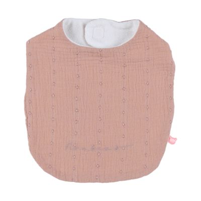 Noukie's Slabbetjes Set - Vintage Flowers - Wit/Roze Noukie's Slabbetjes Set - Vintage Flowers - Wit/Roze