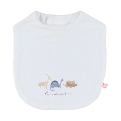 Noukie’s Slabbetjes Set - Dino - 3 Stuks Noukie’s Slabbetjes Set - Dino - 3 Stuks