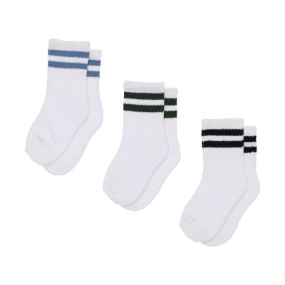BD Collection Sportsokjes - 3 Paar - Multi White