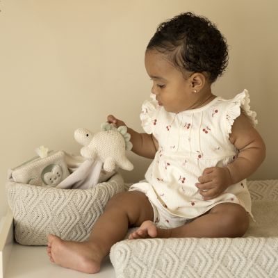 Baby's Only Speendoekje - Animals - Laurel Green/Warm Linen Baby's Only Speendoekje - Animals - Laurel Green/Warm Linen