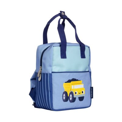 A Little Lovely Company Little Square Backpack - Dump Truck A Little Lovely Company Little Square Backpack - Dump Truck