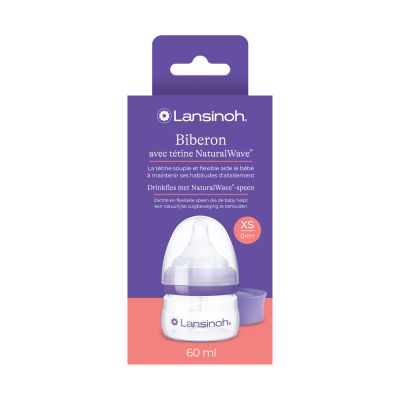 Lansinoh Fles met Natural Wave® Speen - 60 ml Lansinoh Fles met Natural Wave® Speen - 60 ml