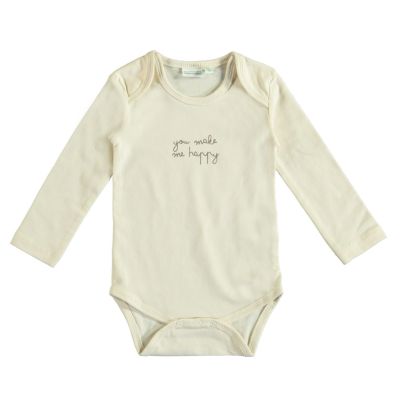 Babylook Happy Romper - Maat 56 - Buttercream Babylook Happy Romper - Maat 56 - Buttercream
