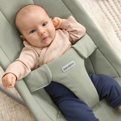 BabyBjörn Begin Wipstoeltje - Geweven - Lichtgroen BabyBjörn Begin Wipstoeltje - Geweven - Lichtgroen