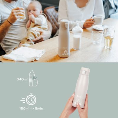 Babymoov Flessenwarmer Moov & Feed - Sand
