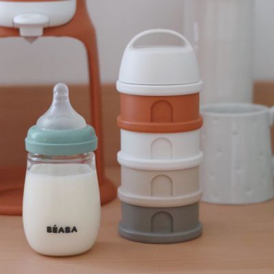 Beaba Doseerdoos - White / Terracotta Beaba Doseerdoos - White / Terracotta