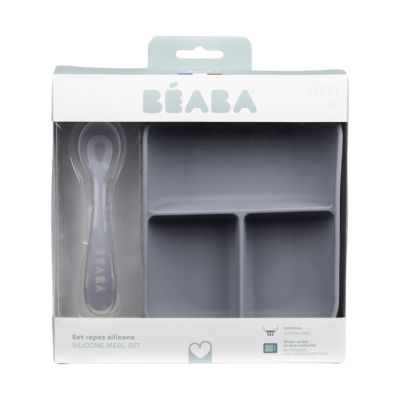 Beaba Siliconen Eetset - Kiezel