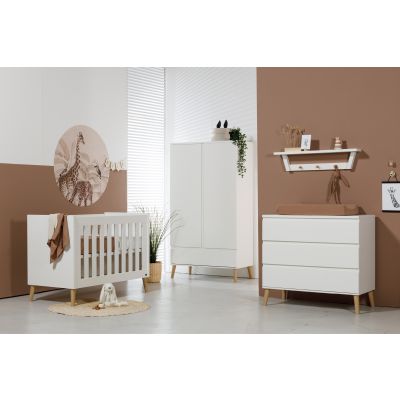 TWF Ledikant 60 x 120 - Commode - Kast Beach Island White