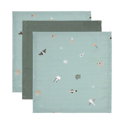 Bébé-Jou Monddoek Hydrofiel Ocean Vibes 3-Pack