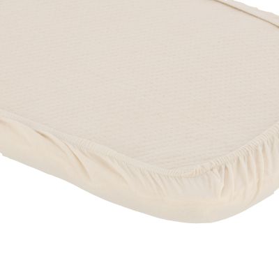 Bednest Hoeslaken - Biologisch Jersey - Crème