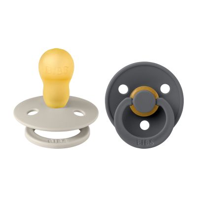 BiBs Fopspeen - Rond - 2 Stuks