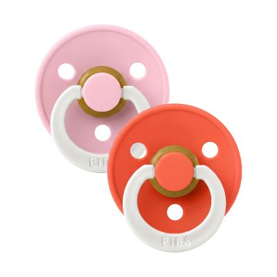 BiBs Glow In The Dark Fopspeen - Rond - 2 Stuks