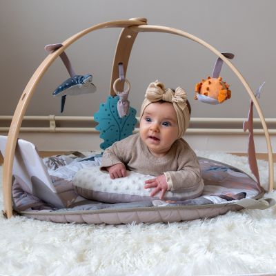 Bo jungle Wooden Play Gym - Ocean Bliss Bo jungle Wooden Play Gym - Ocean Bliss