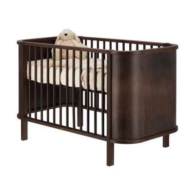Bopita Milo Ledikant Gesloten - 60 x 121 cm - Dark Walnut