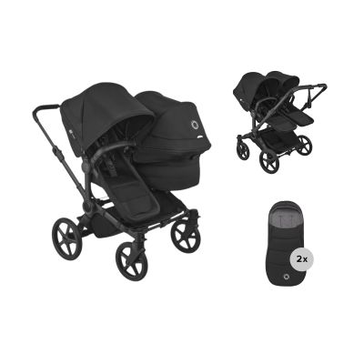 Bugaboo Donkey 6 Renew Double Essentiële Bundel Duowagen