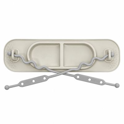 Busy Baby Mini Siliconen Placemat Met Speelgoedhouders - Tan