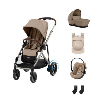 Cybex E-Gazelle S 3-in-1 Kinderwagen Set S Met Draagzak Amya