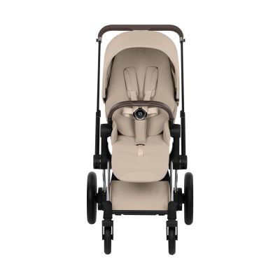 Cybex E-Priam 5 Style 2-in-1 Kinderwagen Chrome Brown - Cozy Beige Cybex E-Priam 5 Style 2-in-1 Kinderwagen Chrome Brown - Cozy Beige