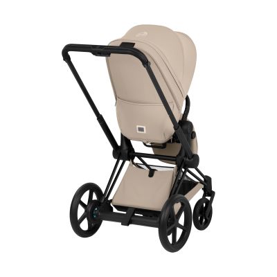 Cybex E-Priam 5 Comfort 2-in-1 Kinderwagen Matt Black - Cozy Beige Cybex E-Priam 5 Comfort 2-in-1 Kinderwagen Matt Black - Cozy Beige
