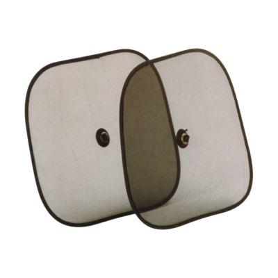 Car Point Zonnescherm Zwart (per 2 stuks)