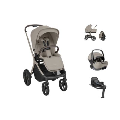 Kikkaboo Goya 4-in-1 Kinderwagen Platinum