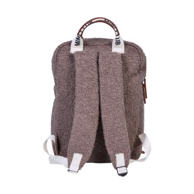 Childhome Mini Club Kinderrugzak - Signature - Teddy - Zacht Bruin Childhome Mini Club Kinderrugzak - Signature - Teddy - Zacht Bruin