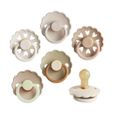 FRIGG Fopspenen - Cinnamon Charm - 6-Pack - Latex