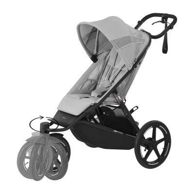 Cybex Avi Spin Kinderwagen - Fog Grey Cybex Avi Spin Kinderwagen - Fog Grey