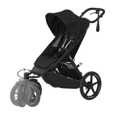 Cybex Avi Spin Kinderwagen - Moon Black Cybex Avi Spin Kinderwagen - Moon Black
