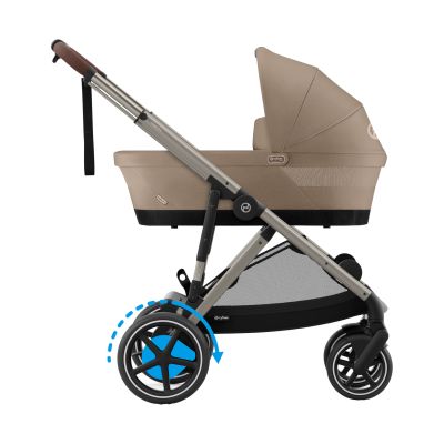 Cybex E-Gazelle S Kinderwagen - Almond Beige Cybex E-Gazelle S Kinderwagen - Almond Beige