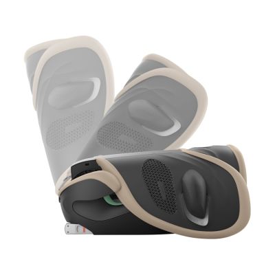 Cybex Solution G2 I-Fix Plus Autostoeltje - Almond Beige / Beige  