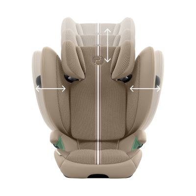 Cybex Solution G2 I-Fix Plus Autostoeltje - Almond Beige / Beige  