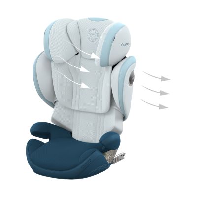Cybex Solution S Style Autostoel - Opal Blue Cybex Solution S Style Autostoel - Opal Blue