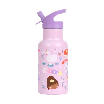 A Little Lovely Company RVS Drinkfles - Princesses