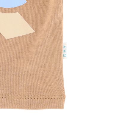 DAY T-Shirt Lange Mouw - Mocha - Mt. 50/56 DAY T-Shirt Lange Mouw - Mocha - Mt. 50/56